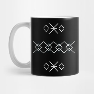 Line pattern Mug
